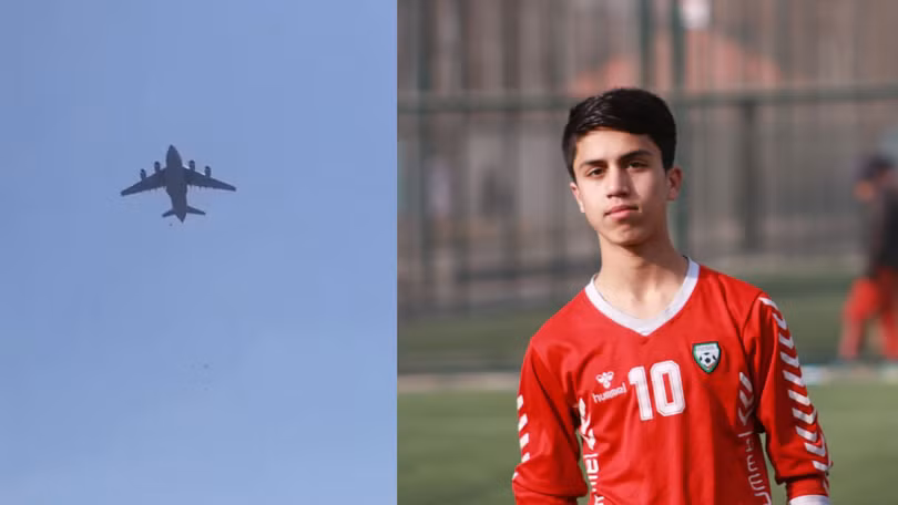 Zaki Anwari, cầu thủ của đội tuyển bóng đá Afghanistan - chàng trai xấu số (Ảnh: france24).