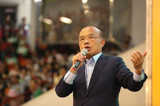 Ông Tô Trinh Xương, Viện trưởng Hành chính Đài Loan (Ảnh: UDN).