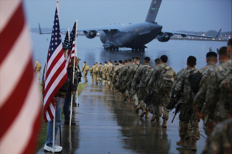 Quân đội Mỹ rút khỏi Afghanistan chấm dứt sự có mặt sau 20 năm (Ảnh: inf.news).