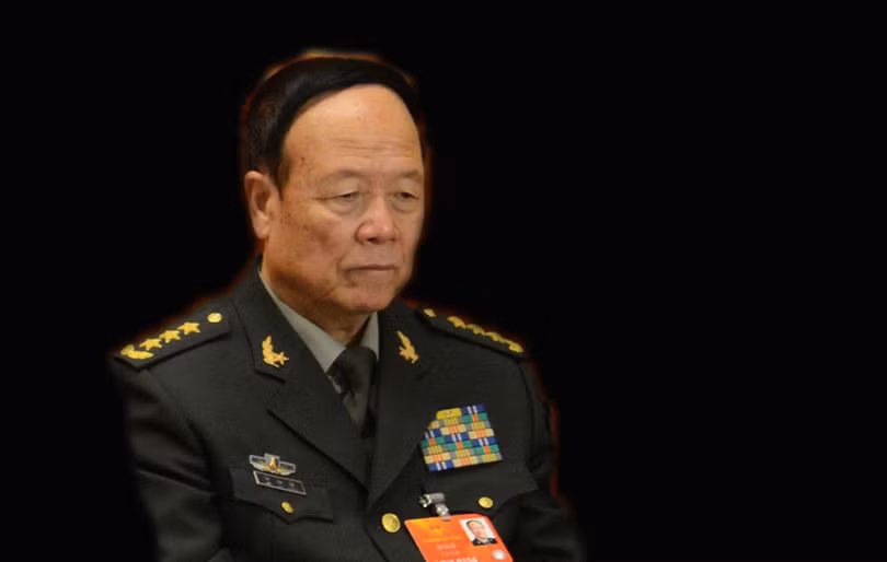 "Sói Tây Bắc" Quách Bá Hùng khi còn giữ chức Phó Chủ tịch Quân ủy Trung Quốc (Ảnh: Dwnews).