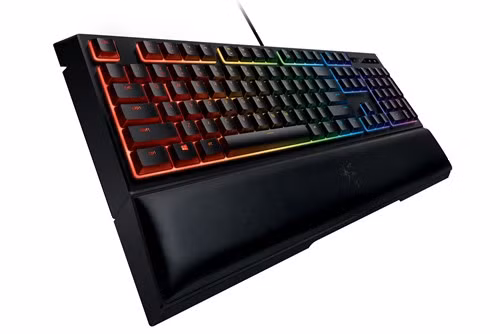 Razer Ornata phiên bản Chroma với đèn nền LED có khả năng tái hiện 16,8 triệu màu sắc.