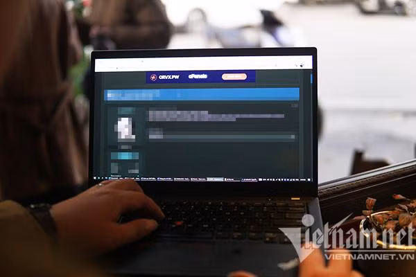 Hacker đang rao bán dữ liệu hàng triệu người dùng của ONUS - một trong những ứng dụng đầu tư tiền số phổ biến nhất do người Việt phát triển. Ảnh: Trọng Đạt