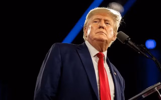 Cựu tổng thống Mỹ Donald Trump - Ảnh: GETTY IMAGES