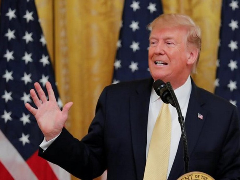 Tổng thống Mỹ Donald Trump. Ảnh: Devdiscourse