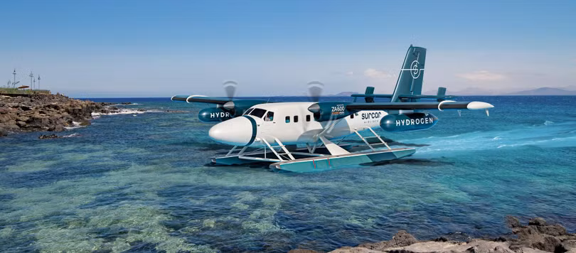 Thủy phi cơ Twin Otter chạy pin nhiên liệu hydro của công ty ZeroAvia