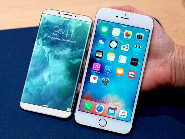 iPhone 8 trang bị màn hình viền siêu mỏng