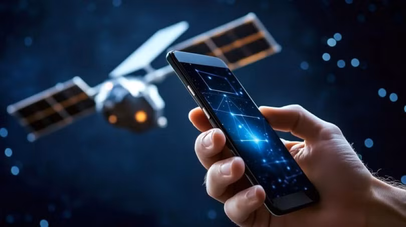 Từ nay, các thuê bao di động ở Canada có thể trực tiếp kết nối qua vệ tinh qua dịch vụ “Rogers Satellite”. Ảnh: Creaders.