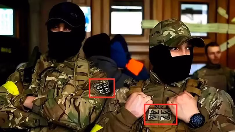 Hình ảnh binh lính người Anh tham gia chiến đấu ở Ukraine. Ảnh: Ifeng.