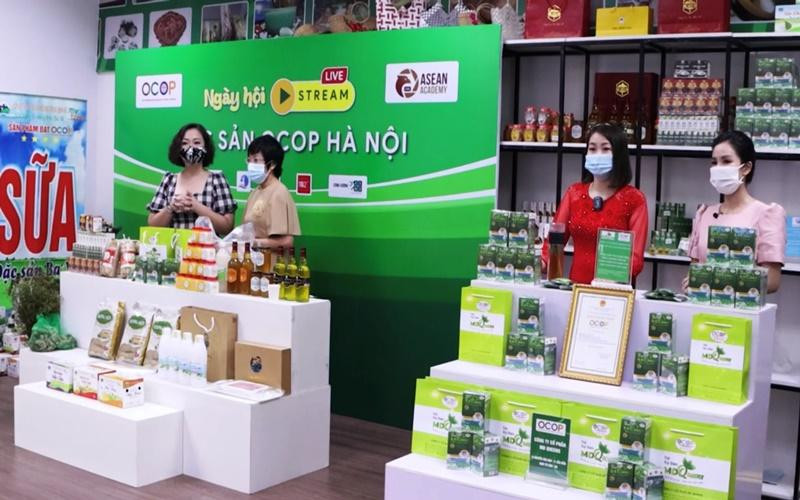Phiên bán hàng trực tuyến sản phẩm OCOP. Phiên bán hàng trực tuyến sản phẩm OCOP.