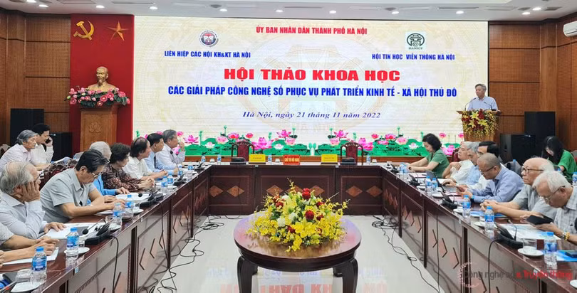 Phó Giám đốc Sở TT&TT Hà Nội Nguyễn Tiến Sỹ. (Ảnh: Phạm Linh) Phó Giám đốc Sở TT&TT Hà Nội Nguyễn Tiến Sỹ. (Ảnh: Phạm Linh)