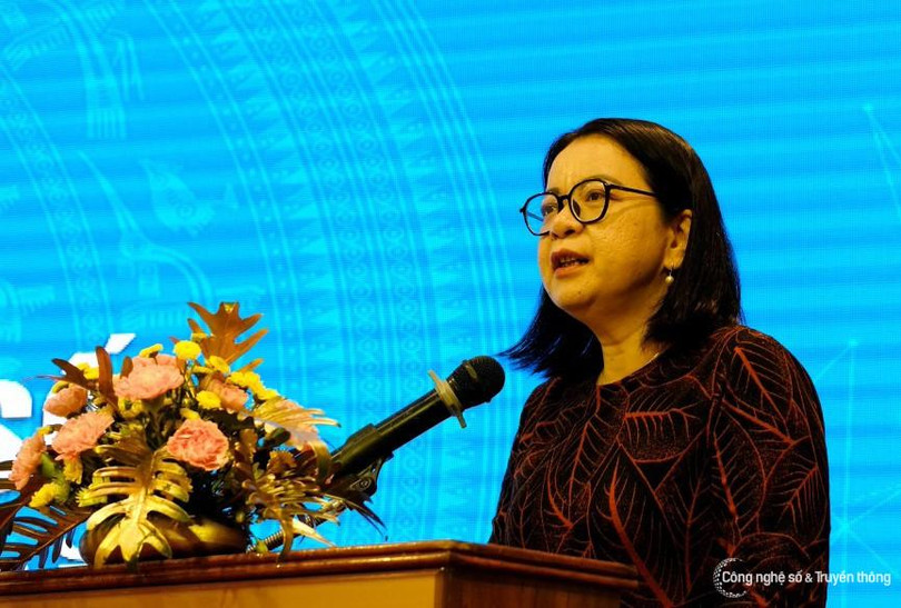 Bà Võ Thị Trung Trinh, Phó Giám đốc Sở TT&TT TP.HCM. (Ảnh: Hải Đăng) Bà Võ Thị Trung Trinh, Phó Giám đốc Sở TT&TT TP.HCM. (Ảnh: Hải Đăng)