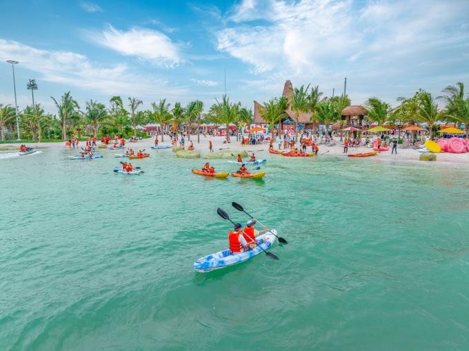 Khung cảnh tại Vịnh thiên đường - Paradise Bay. Ảnh: Vinhomes