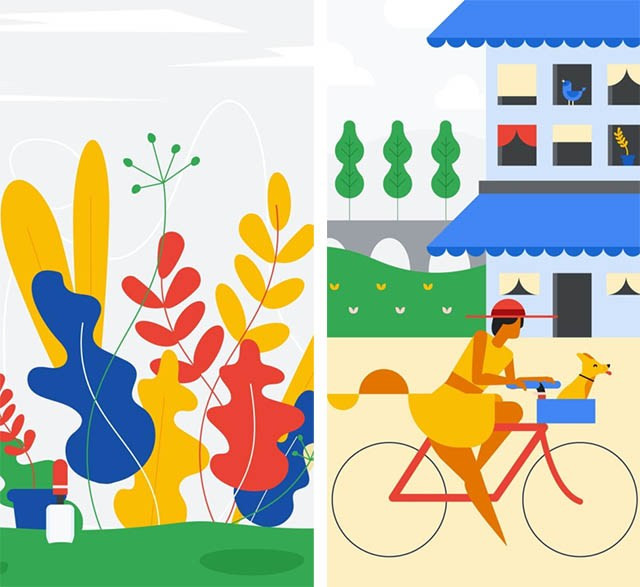 Dự đoán tên gọi của Android 9.0 sau bộ hình nền mùa xuân của Google ảnh 3