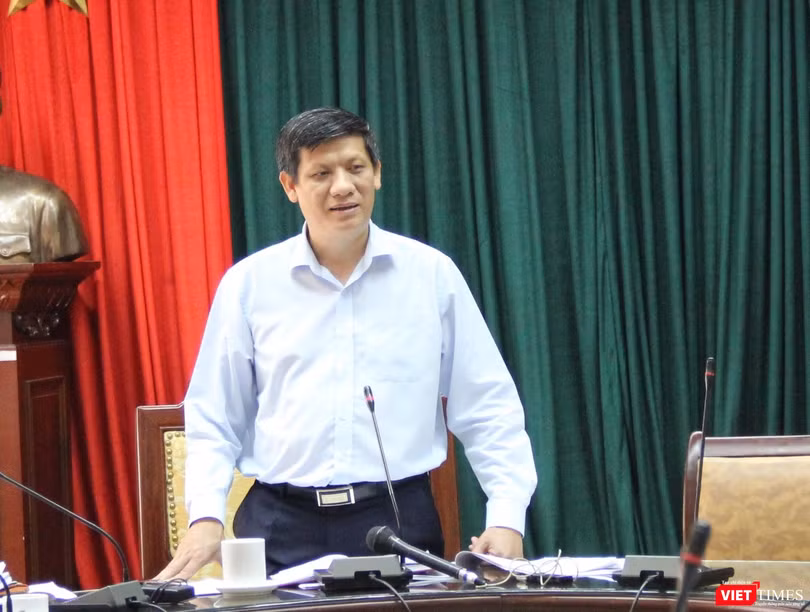 GS.TS. Nguyễn Thanh Long được điều động trở lại đảm nhiệm vai trò Thứ trưởng Bộ Y tế (ảnh: Thanh Hằng)