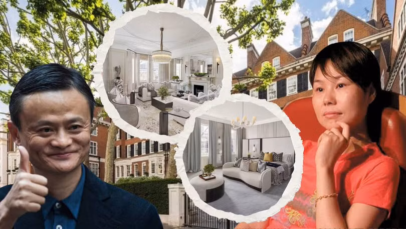 Vợ chồng Jack Ma - Trương Anh: chồng lo kiếm tiền, vợ xây tổ ấm. Ảnh: Line.