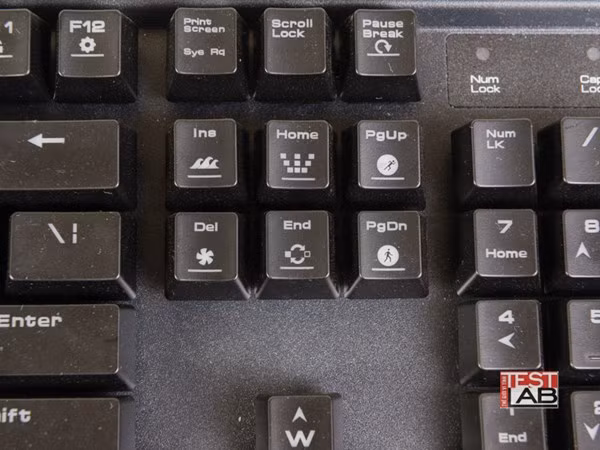 Ký hiệu trên từng phím rõ ràng, giàu tính sáng tạo.