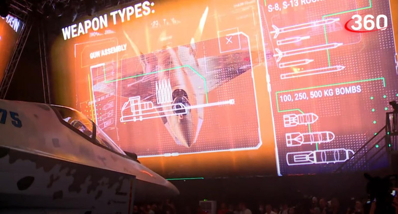 Các loại vũ khí treo bên ngoài của "Checkmate" (Ảnh: Sina).