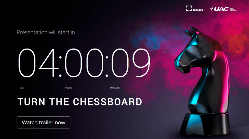 Công ty UAC quảng cáo về chiếc "Checkmate" (Ảnh: Sohu). Công ty UAC quảng cáo về chiếc "Checkmate" (Ảnh: Sohu).