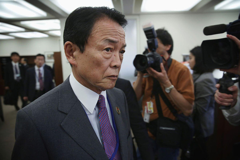 Phó Thủ tướng Nhật Taro Aso (Ảnh: Dwnews). Phó Thủ tướng Nhật Taro Aso (Ảnh: Dwnews).