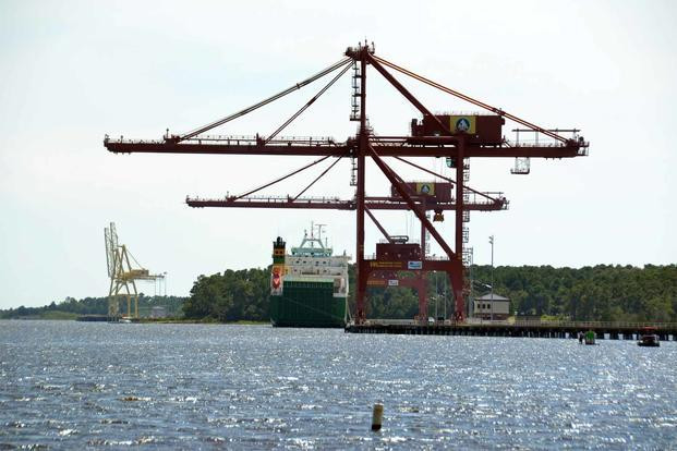 Cảng Sunny Point - một trong hai cảng quân sự xảy ra tình trạng mất cắp vũ khí nghiêm trọng (Ảnh: military). Cảng Sunny Point - một trong hai cảng quân sự xảy ra tình trạng mất cắp vũ khí nghiêm trọng (Ảnh: military).