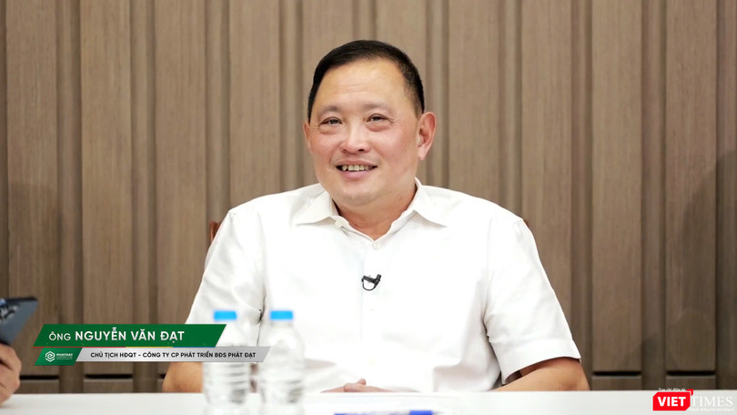 Ông Nguyễn Văn Đạt, Chủ tịch Phát Đạt. Ảnh: Chụp màn hình