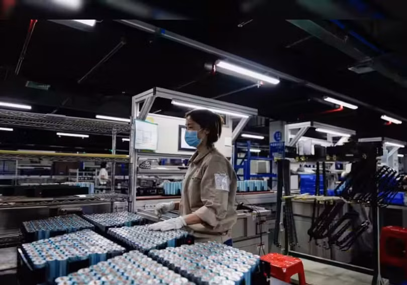 Một góc nhà máy xử lý nickel ở Indonesia. Ảnh Reuters