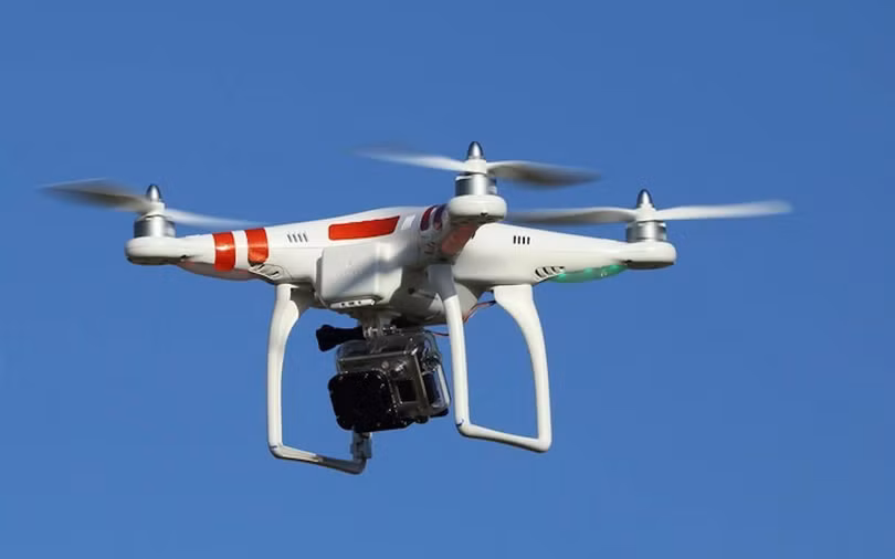 Loại máy bay không người lái bị lực lượng phòng thủ Kim Môn của Đài Loan bắn hạ (Ảnh: UDN).