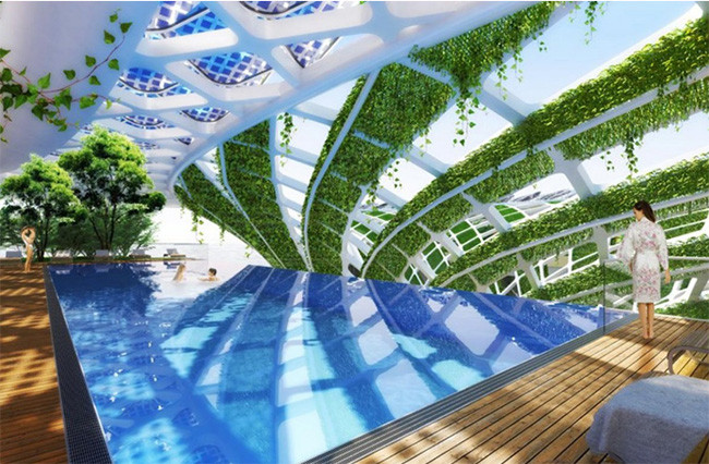 Chiêm ngưỡng tòa nhà tương lai với kiến trúc “mega-tree” hoành tráng ảnh 3