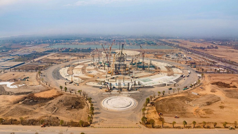 Dự án Vinhomes Cổ Loa nhìn từ trên cao