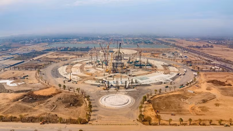 Dự án Vinhomes Cổ Loa nhìn từ trên cao