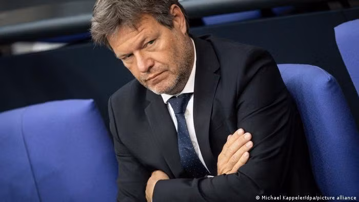 Bộ trưởng Kinh tế Đức Robert Habeck (Ảnh: Deutsche Welle).