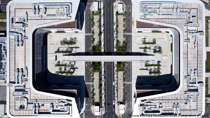 Điện toán đám mây của Alibaba sử dụng chip của Nvidia. Trong ảnh: Nhà máy của Alibaba ở Hàng Châu (Ảnh: Deutsche Welle).