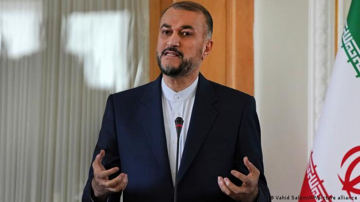 Ngoại trưởng Hossein Amirabdollahian nói hôm thứ Bảy (5/11): Iran đã cung cấp máy bay không người lái cho Nga nhưng bác bỏ chúng đã được sử dụng trong cuộc xung đột Nga-Ukraine (Ảnh: Deutsche Welle).