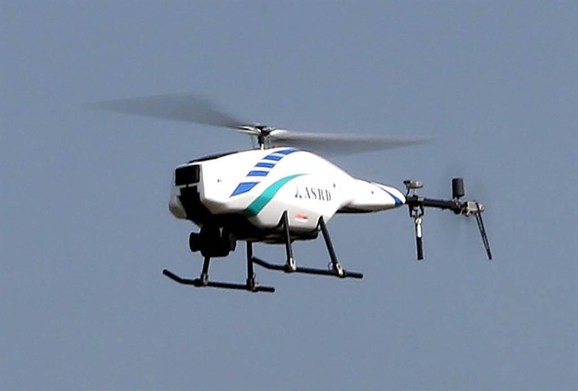 UAV trực thăng trinh sát chiến thuật tầm gần (Ảnh: Chinatimes).