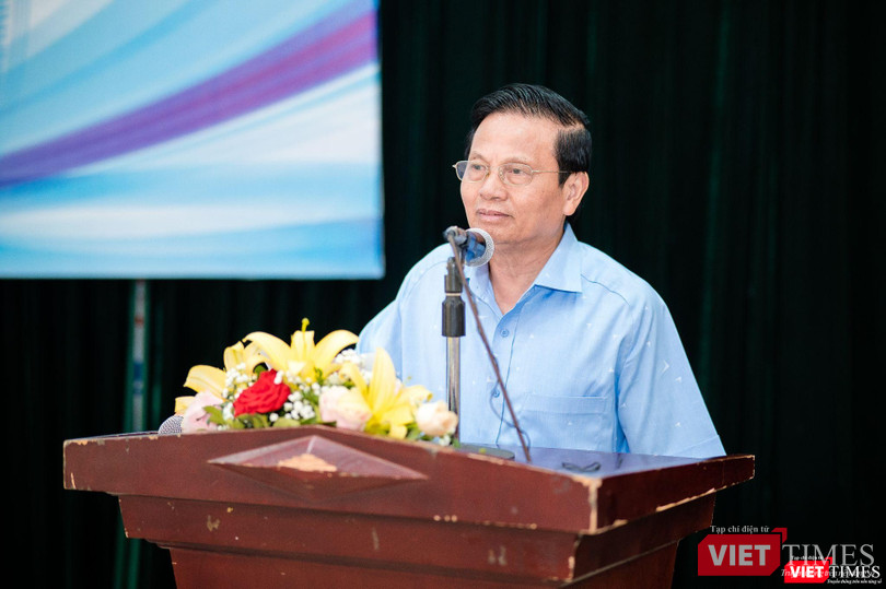 TS. Lê Doãn Hợp, nguyên Bộ trưởng Bộ Thông tin và Truyền thông, Chủ tịch Hội đồng Quản lý Viện Phát triển văn hóa dân tộc. Ảnh: Anh Tuấn