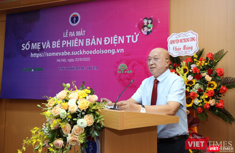 Thứ trưởng Bộ Y tế Nguyễn Trường Sơn: Sổ Mẹ và Bé được tích hợp với hệ thống thông tin của ngành y tế