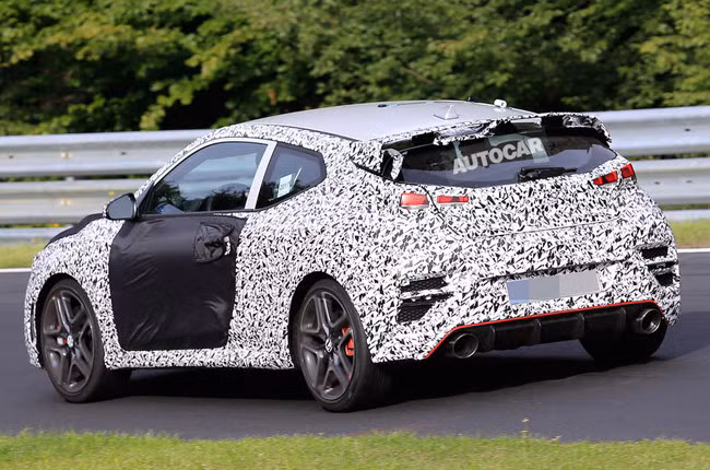 Rò rỉ hình ảnh Hyundai Veloster N - phiên bản hiệu suất cao của mẫu hatchback thể thao Veloster ảnh 2