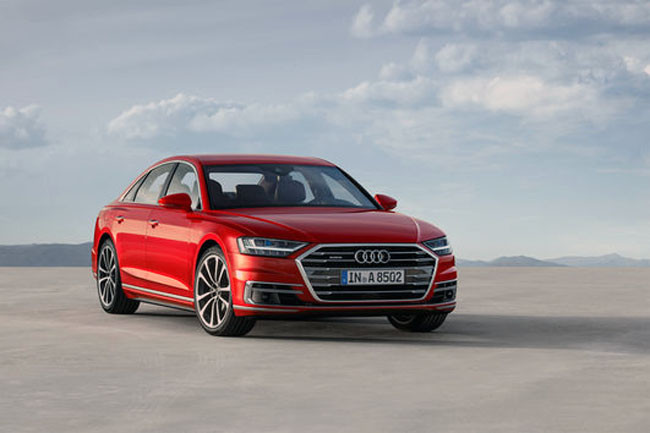 Audi A8 với TJA (ảnh: automobilemag)