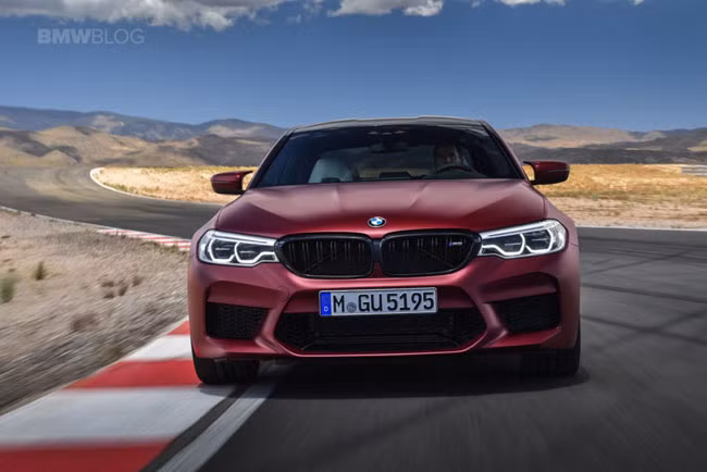 BMW M5 thế hệ mới Ảnh: bmwblog.com
