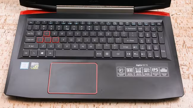 Đánh giá laptop Acer Aspire VX 15 ảnh 5