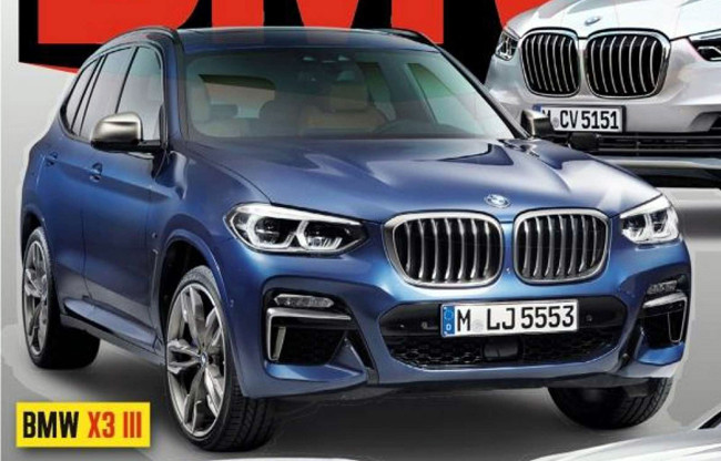 Hé lộ hình ảnh của BMW X3 hoàn toàn mới ảnh 1