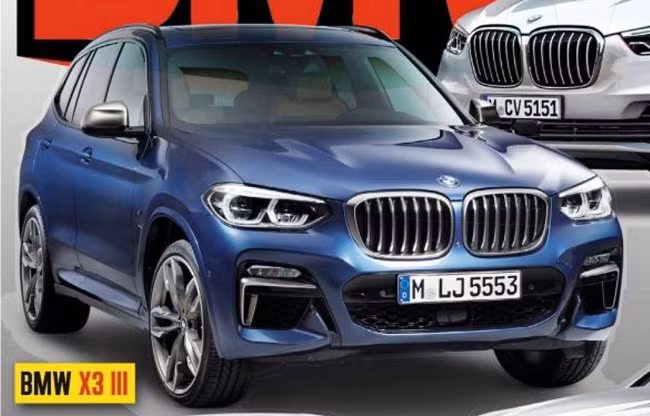 Hé lộ hình ảnh của BMW X3 hoàn toàn mới ảnh 1