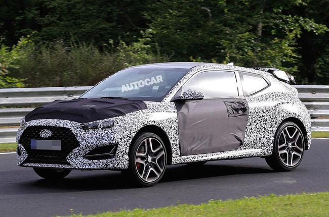 Rò rỉ hình ảnh Hyundai Veloster N - phiên bản hiệu suất cao của mẫu hatchback thể thao Veloster ảnh 1