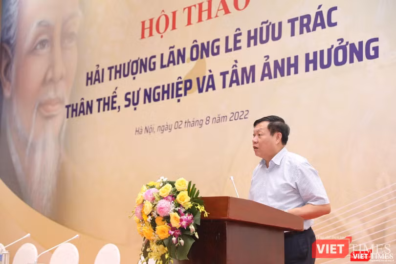 Thứ trưởng Bộ Y tế Đỗ Xuân Tuyên chủ trì hội thảo “Lê Hữu Trác – thân thế, sự nghiệp và tầm ảnh hưởng”