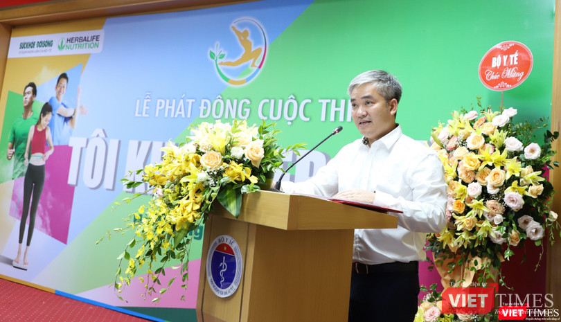 Nhà báo Trần Tuấn Linh - Tổng Biên tập Báo Sức khỏe &amp; Đời sống, Trưởng Ban tổ chức cuộc thi