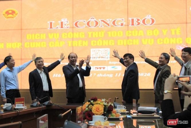 Công bố dịch vụ công thứ 100 của Bộ Y tế tích hợp, cung cấp trên Cổng dịch vụ công Quốc gia