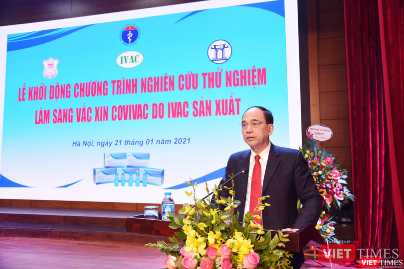 Ông Phạm Văn Tác - Cục trưởng Cục Đào tạo và Khoa học Công nghệ (Bộ Y tế)