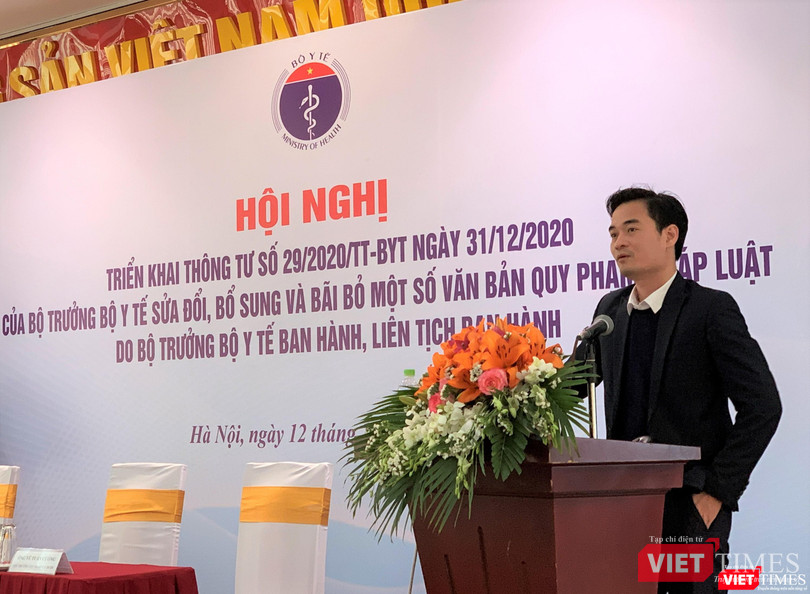 Ông Chu Quốc Thịnh – Trưởng phòng Quản lý đăng ký thuốc , Cục Quản lý Dược, Bộ Y tế