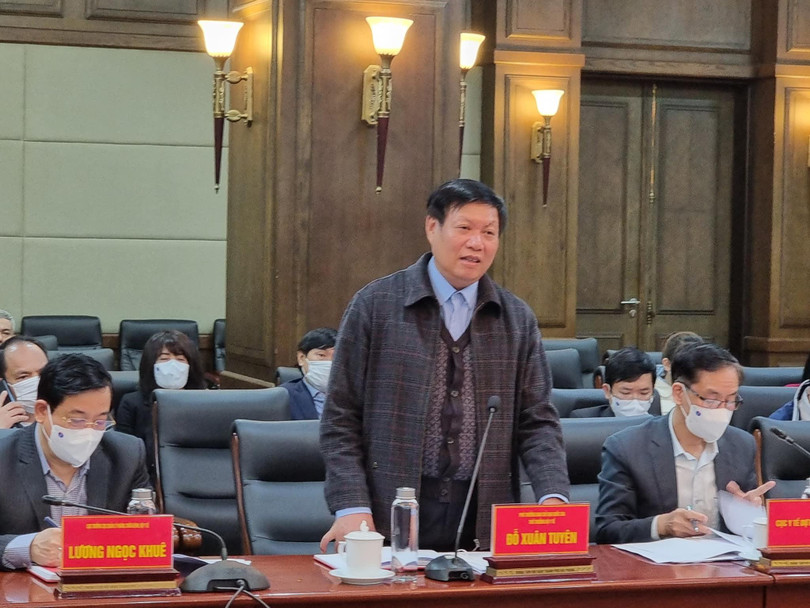 Thứ trưởng Bộ Y tế Đỗ Xuân Tuyên – Phó Ban Chỉ đạo Quốc gia phòng , chống dịch COVID-19 tại Hải Phòng sáng nay 30/1 Thứ trưởng Bộ Y tế Đỗ Xuân Tuyên – Phó Ban Chỉ đạo Quốc gia phòng , chống dịch COVID-19 tại Hải Phòng sáng nay 30/1