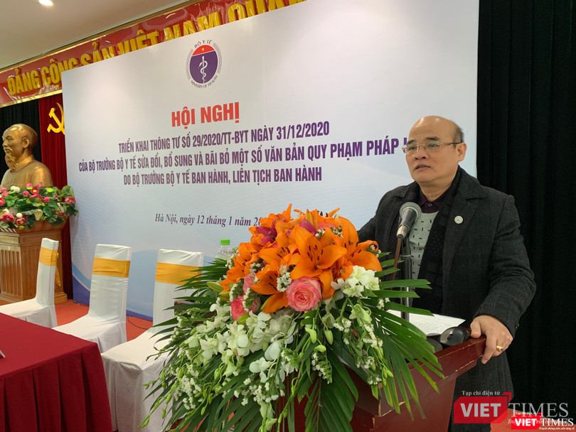 TS. Nguyễn Huy Quang - Vụ trưởng Vụ Pháp chế: Lần đầu tiên Bộ Y tế đề sửa đổi, bãi bỏ một số lượng lớn “kỷ lục” các văn bản không còn phù hợp, tạo điều kiện cho người dân và doanh nghiệp